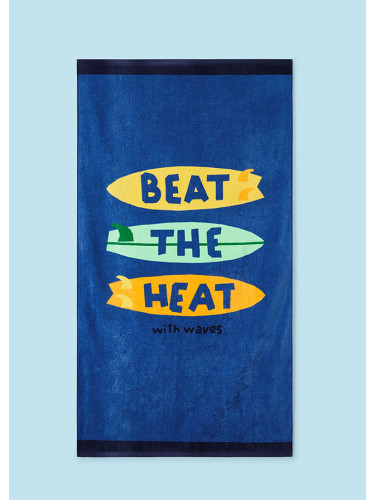 Плажна кърпа за момче в тъмносин цвят Mayoral