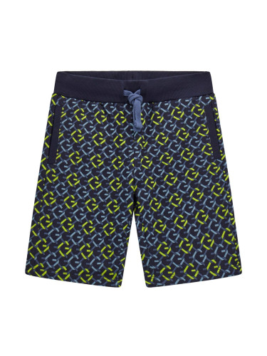 Детски къси панталони в тъмносин цвят  Guess