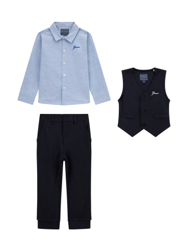 Детски официален комплект в тъмносин цвят Guess