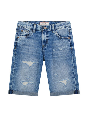 Детски дънки с накъсан ефект Guess