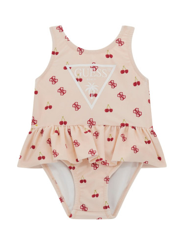Бебешки цял бански с черешки Guess