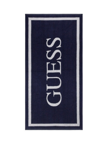 Плажна кърпа в тъмносин цвят Guess