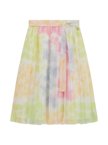 Цветна дълга клоширана пола Guess