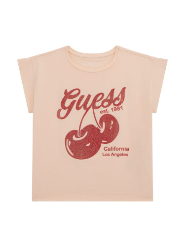 Детска блуза с къс ръкав Guess