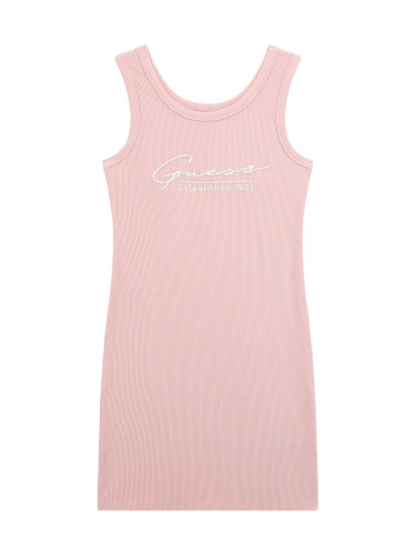 Лятна детска рипсена рокля Guess