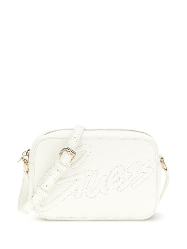 Детска чанта в бял цвят с дълга дръжка Guess