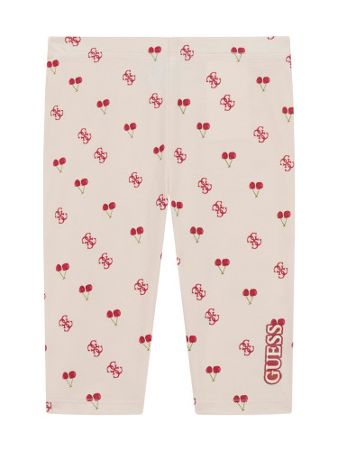 Детски клин в цвят пудра с черешки Guess