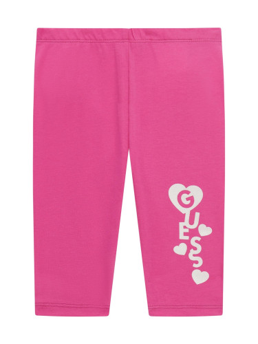 Бебешки клин в цикламен цвят с надпис Guess