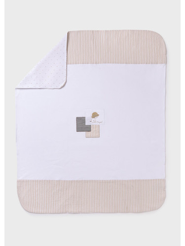 Бебешкка памучна пелена в бежов цвят Mayoral