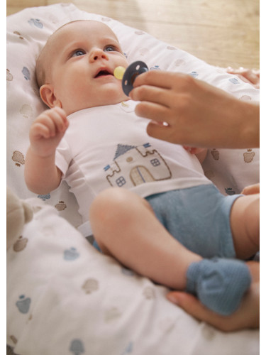 Бебешки комплект от четири части в син цвят Mayoral