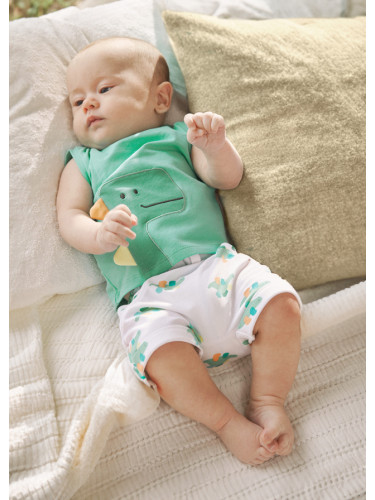 Бебешки цветен комплект от четири части в зелен цвят Mayoral