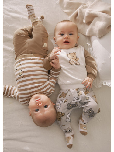 Бебешки комплект от четири части с мече Mayoral