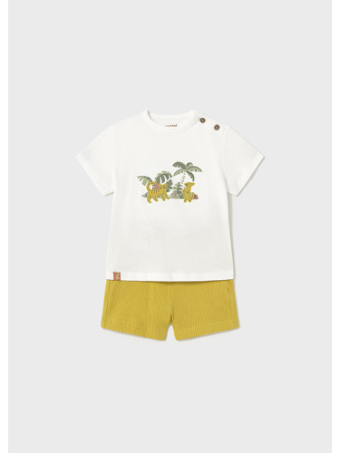 Детски комплект от две чсати в цвят охра Mayoral