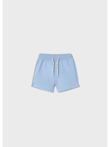 Детски трикотажни къси панталони в светлосин цвят Mayoral