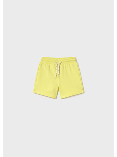 Детски трикотажни къси панталони в жълт цвят Mayoral