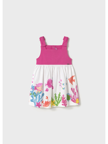 Лятна рокля с цикламена горна част Mayoral