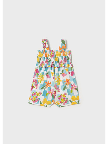 Детски къс гащеризон със сини фигури Mayoral