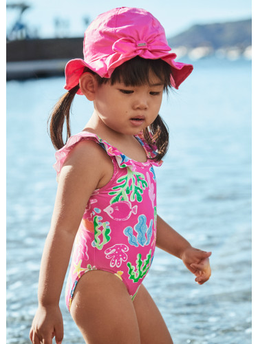 Цял бебешки бански в цвят циклама Mayoral