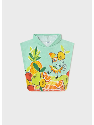 Пончо плажна кърпа в цвят мента Mayoral