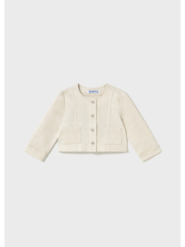 Детска жилетка в бежово Mayoral