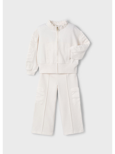 Детски спортен комплект от две части в цвят ванилия Mayoral