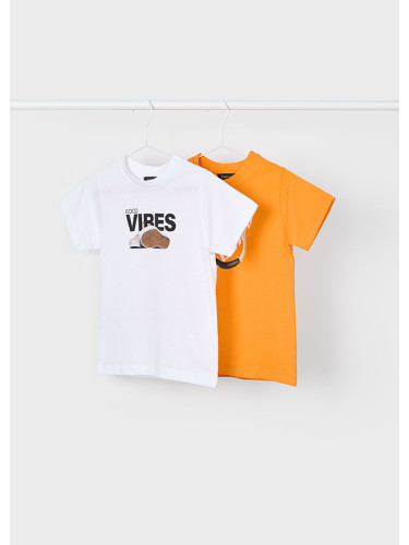 Комплект от две блузи в оранжево Mayoral