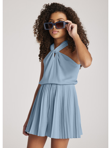 Стилен гащеризон плисе за момиче Mayoral