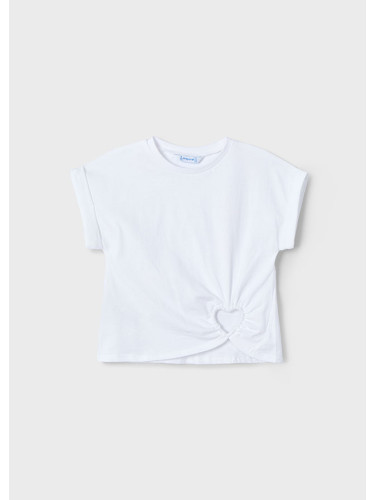 Тениска с ефектна кройка за момиче Mayoral