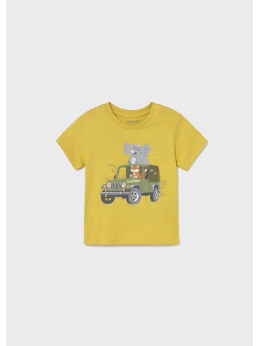 Бебешка блуза сафари в жълт цвят Mayoral