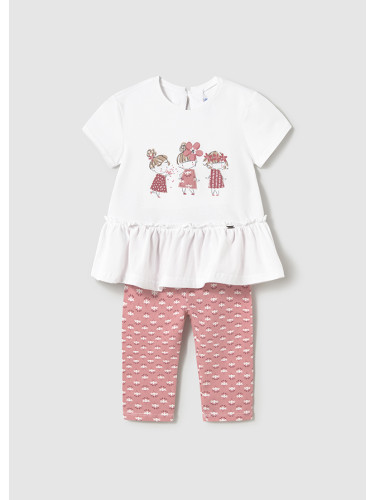 Детски комплект от две части в розов цвят Mayoral