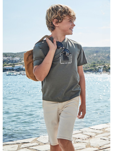 Къси панталони от мек деним за момче Mayoral