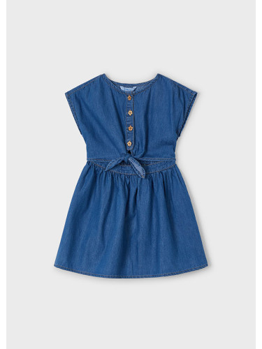 Детска дънкова рокля в тъмен деним Mayoral