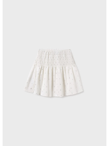 Детска пола в бял цвят Мayoral