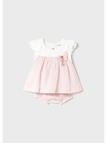 Бебешка рокля в розов цвят Mayoral