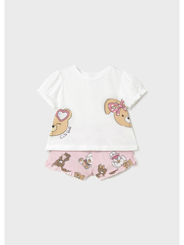 Бебешки комплект от две части в розов цвят Mayoral