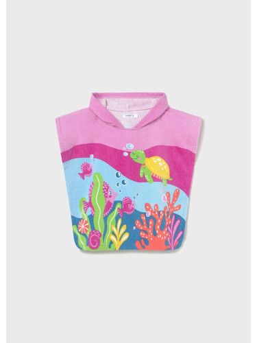 Плажна пончо кърпа за плаж в розов цвят Mayoral