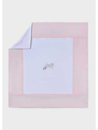 Памучна бебешка пелена в розов цвят Mayoral