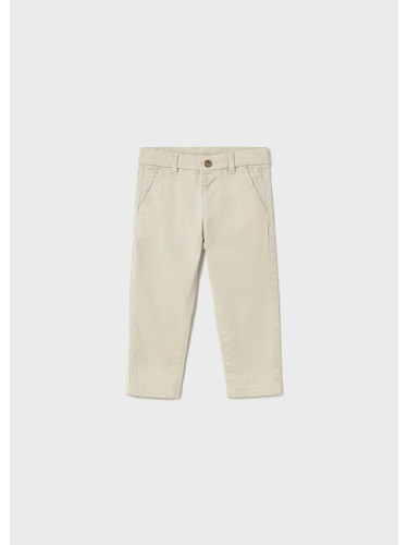 Детски basic панталон в бежов цвят Mayoral
