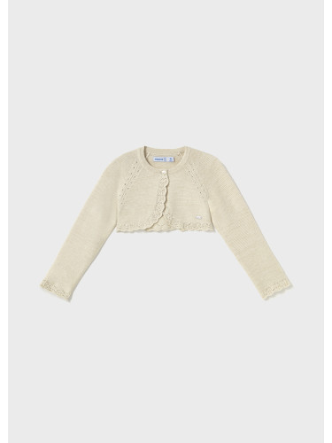 Детско официално болеро в златен цвят Mayoral