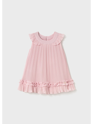 Детска рокля солей в светлорозов цвят Mayoral