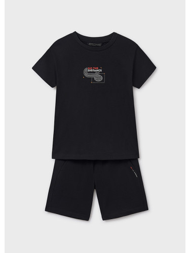 Детски трикотажен комплект в черен цвят Mayoral