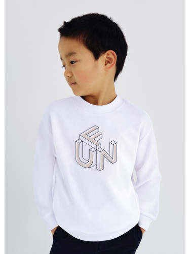 Детска блуза в цвят ванилия Mayoral