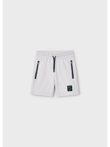 Къси спортни панталони с щампи в сив цвят Mayoral