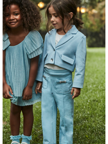 Детски дълъг панталон в син цвят Mayoral