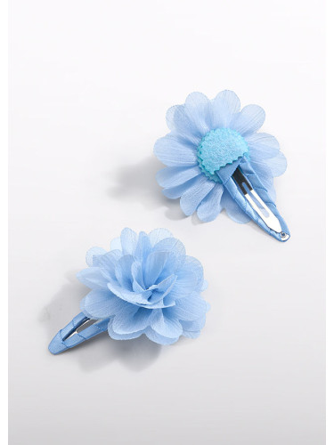 Комплект от два броя фиби в син цвят Abel & Lula