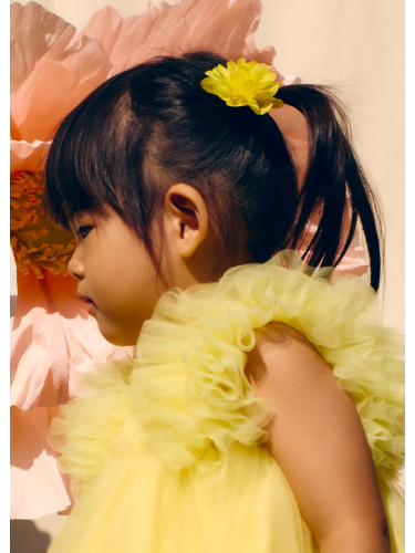 Комплект от два броя фиби в жълт цвят Abel & Lula