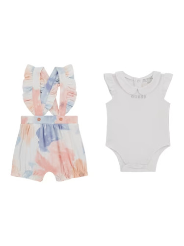Бебешки комплект от две части от гащеризон и боди Guess