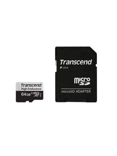 Transcend microSDXC 350V 64GB C10/UHS-I/U1 TS64GUSD350V