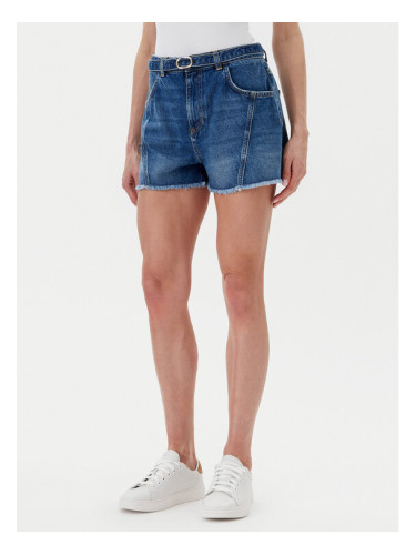 TWINSET Дънкови шорти 251TP2575 Син Regular Fit