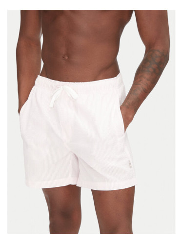 Only & Sons Плувни шорти Ted 22021841 Розов Regular Fit